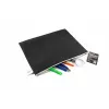 FolderSys A4 Zipper Bag Black Opaque Non-Woven PP 270 x 350 mm