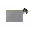 FolderSys A5 grauer blickdichter Reißverschlussbeutel aus Vlies-PP 190 x 255 mm