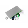 FolderSys Zipper-Beutel DL grau opak Vliesstoff PP 120 x 220 mm