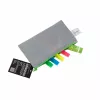 FolderSys Zipper-Beutel DL grau opak Vliesstoff PP 120 x 220 mm