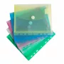 FolderSys 10 Dokumententaschen DIN A5 farbsortiert genarbt 0,20 mm