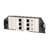 MetzConnect E-DAT subway 6x8(8) GB3 Leere Datenanschlusseinheit - Cat6 - 6x RJ45 - Perlweiß - Ohne Module (1309360601-E)