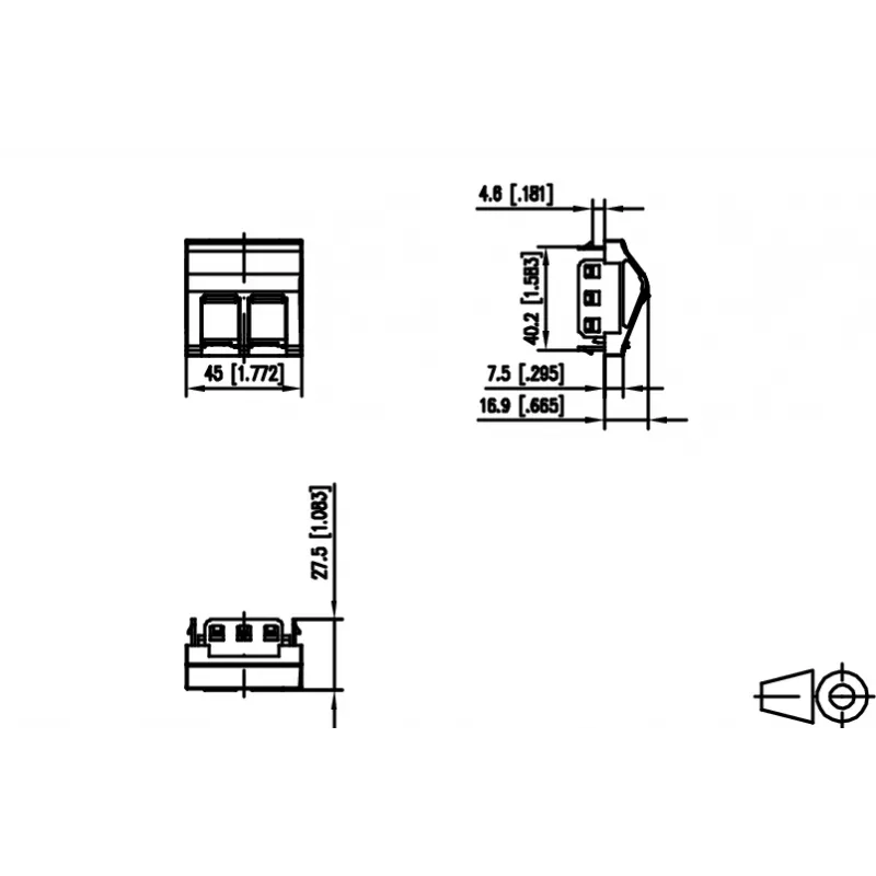 METZ CONNECT RJ45 Keystone Modul Cat.6A geschirmt Weiß 45x45mm werkzeuglos
