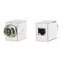 METZ CONNECT M12 D-codierte Buchse, 8-polig, Schraubanschluss, geschirmt, IP67