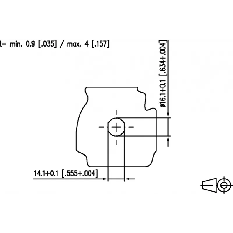 METZ CONNECT M12 D-codierte Buchse, 8-polig, Schraubanschluss, geschirmt, IP67