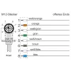 METZ CONNECT 142M2X90100 - 10 m - Cat6a - M12 Industrial Ethernet Patchkabel