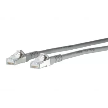 METZ CONNECT BTR 1308457533-E Patchkabel RJ45 Cat.6A AWG26 S/FTP LSOH 7,5m Grau