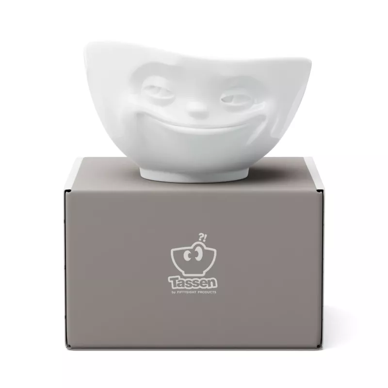 FIFTYEIGHT PRODUCTS Bowl 500ml - Grinning White