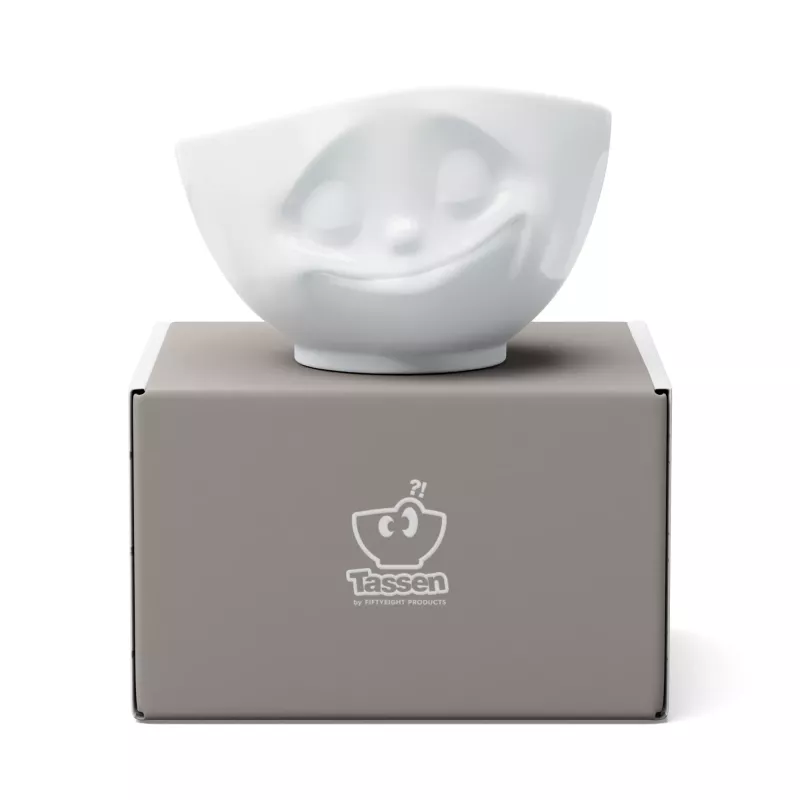 FIFTYEIGHT PRODUCTS Bowl 500ml - Happy White