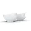 FIFTYEIGHT PRODUCTS Bowl Set 100ml - Laughing & Delicious White