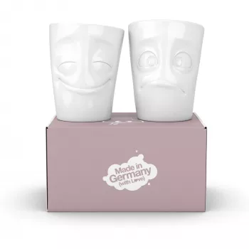 FIFTYEIGHT PRODUCTS FIFTYEIGHT 350ml Tasse - Amused & Bewildered Weiß