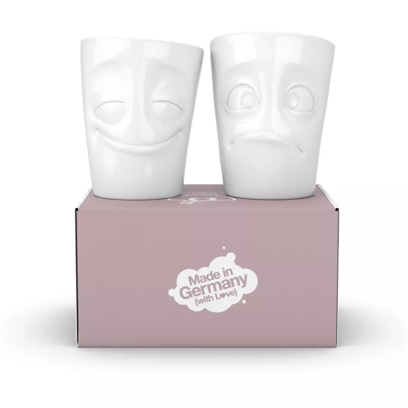 FIFTYEIGHT PRODUCTS FIFTYEIGHT 350ml Tasse - Amused & Bewildered Weiß