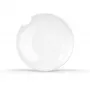 FIFTYEIGHT PRODUCTS FIFTYEIGHT 2 Deep Plates with Bite Ø 24 cm White