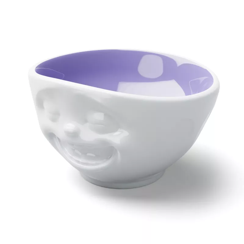 FIFTYEIGHT PRODUCTS Schale 500ml - Laughing Face Inside Lavender
