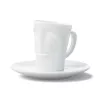 FIFTYEIGHT PRODUCTS Espressotasse mit Henkel 80ml - Cheerful White