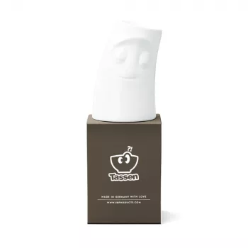 FIFTYEIGHT PRODUCTS Kerzenschmusie VERSCHMUST großer Kerzenhalter Weiß