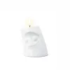 FIFTYEIGHT PRODUCTS FIFTYEIGHT Candle Snuggle CUDDLY kleiner Kerzenhalter Weiß