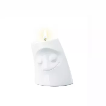 FIFTYEIGHT PRODUCTS FIFTYEIGHT Candle Snuggle CUDDLY kleiner Kerzenhalter Weiß
