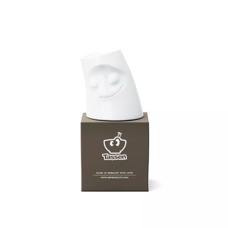 FIFTYEIGHT PRODUCTS FIFTYEIGHT Candle Snuggle CUDDLY kleiner Kerzenhalter Weiß