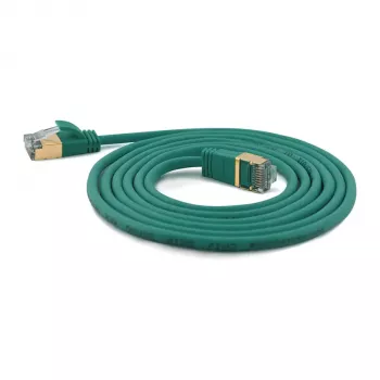 wantecWire Patchkabel CAT7 Extra Thin S/FTP Grün 2,0m