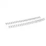 LMG Signaltechnologie 100 Drahtbinderinge Schwarz für 30 Blatt 34 Schlaufen 6 mm 3:1 Teilung A4