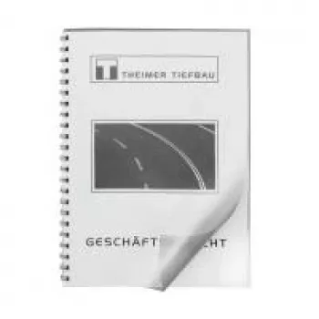 LMG Signaltechnologie 100 Transparente Bindemappen A4 (UMT020M)