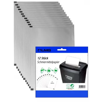 LMG Signaltechnologie Aktenvernichter-Schmierblätter (12 Blätter) - LMG-OELPAPIER