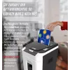 LMG AUTO180P4 Cross-Cut Paper Shredder, P-4, 10 Sheets, 18 L, Black