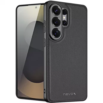 Nevox StyleShell NYLO Back Cover für Samsung Galaxy S26 Ultra, Schwarz