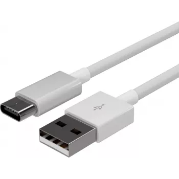 ShiverPeaks Flexline USB-Lade- und Synchronisationskabel, USB-A auf USB-C, 2.0, ABS, Weiß, 1,0 m (FL31-13041)
