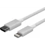 SHIVERPEAKS Flexline USB-C auf Lightning Kabel, PD, Weiß, 1,0 m (FL31-13051)