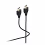 SHIVERPEAKS Flexline DisplayPort 1.2 Kabel, Stecker auf Stecker, UHD 4K, extra dünn, schwarz, 0,5 m
