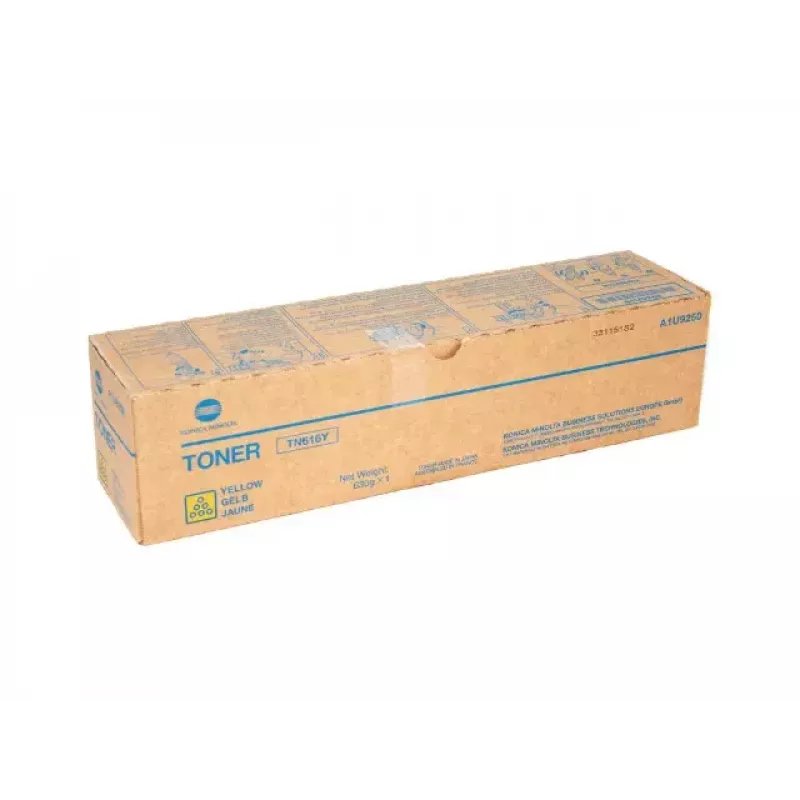 Konica Minolta TN616Y Gelb Original Tonerpatrone (Hohe Reichweite)