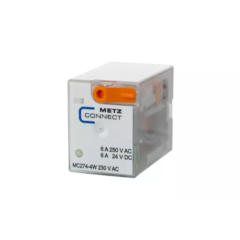 METZ CONNECT Relais 274 230VAC 4PDT LED Industriesteckrelais 110017051407