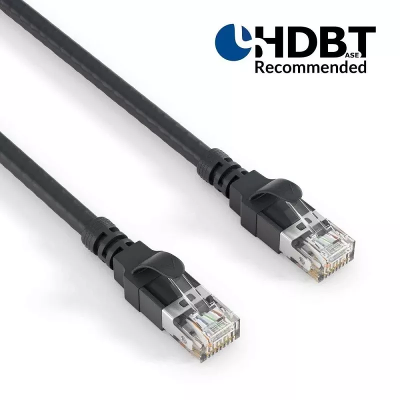 PureLink AVIT Media Series CAT 6a SFTP Patchkabel RJ-45 (M) zu RJ-45 (M) 25 m Schwarz LSZH