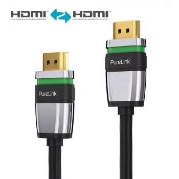 PureLink Ultimate Series Ultra High Speed HDMI-Kabel mit Ethernet 1,0 m, dreifach abgeschirmt, Schwarz, 8K 60Hz