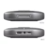 PureLink PureTools Quad Mic Conference Speaker - Tragbarer 3W Bluetooth-Lautsprecher mit omnidirektionalem Mikrofon-Array (PT-SPEAK-100)
