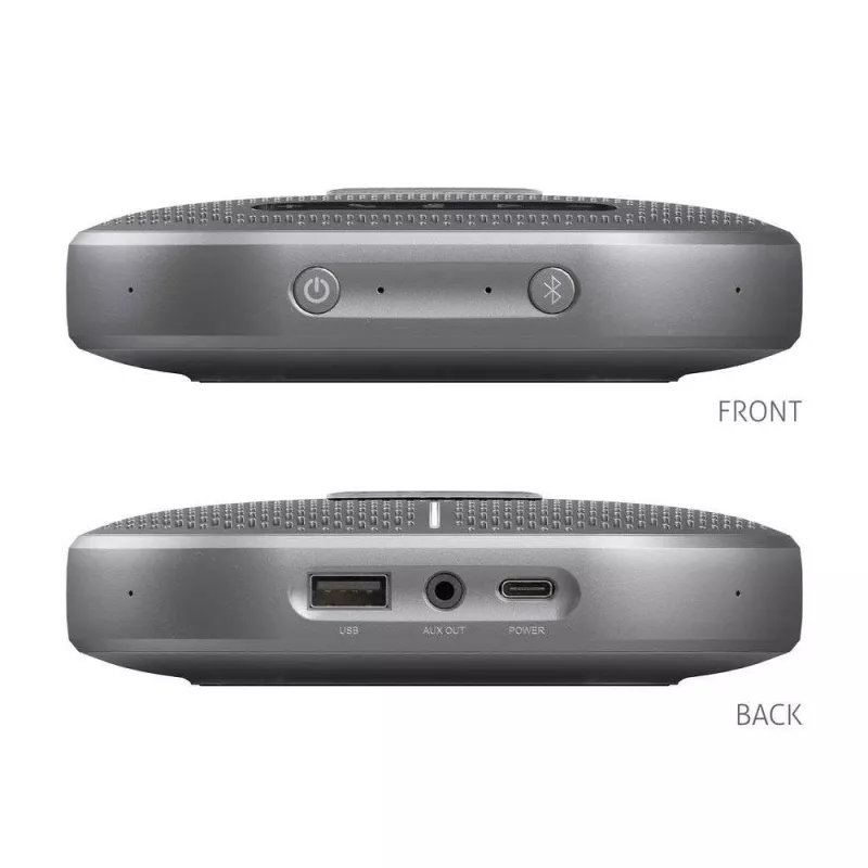 PureLink PureTools Quad Mic Conference Speaker - Tragbarer 3W Bluetooth-Lautsprecher mit omnidirektionalem Mikrofon-Array (PT-SPEAK-100)