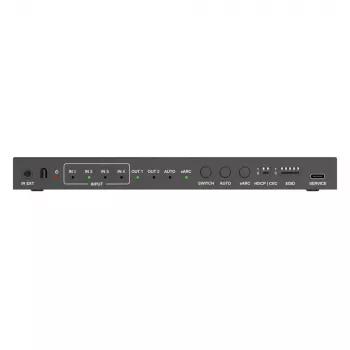 PureLink 4x1 HDMI 2.1 Switch - 48Gbps - 8K 60Hz 4:2:0 12-bit Audio De-Embedding und KVM Switch - 4-Port