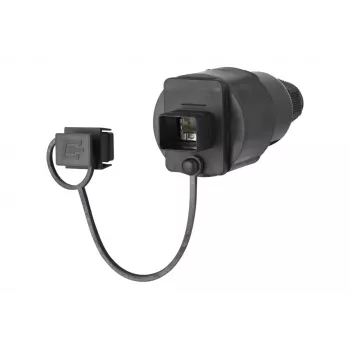 METZ CONNECT E-DAT Industry IP67 V4 Kabelkupplung RJ45 Field Jack Insert Cat.6