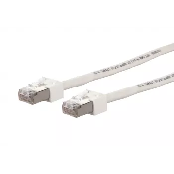 METZ CONNECT 13084U1588-E Ultraflex500 RJ45 Patchkabel Cat.6 VoIP AWG26 S/FTP Weiß 1,5m
