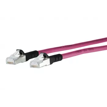 METZ CONNECT 1308453002-E Cat6a SF/UTP Netzwerk-Patchkabel 3 m Magenta