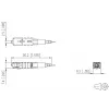 METZ CONNECT SC/APC OS2 Single Mode Patchkabel, Grün, 2m, 20er-Pack