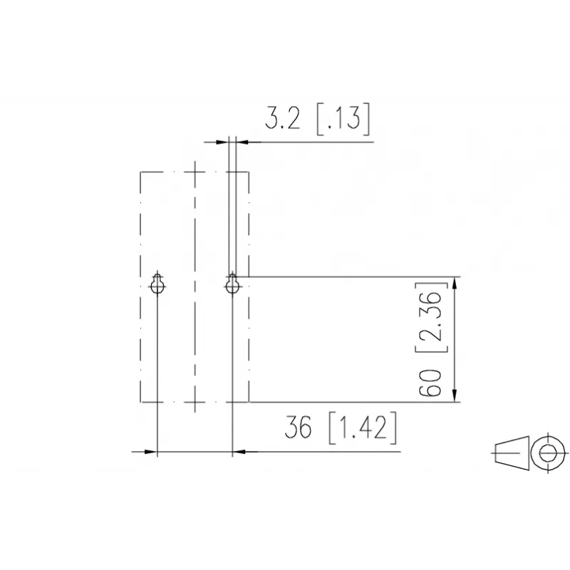 METZ CONNECT 130861-0202KE Glasfaser-Wandanschlussdose LC-Duplex OM4 2-Port Weiß