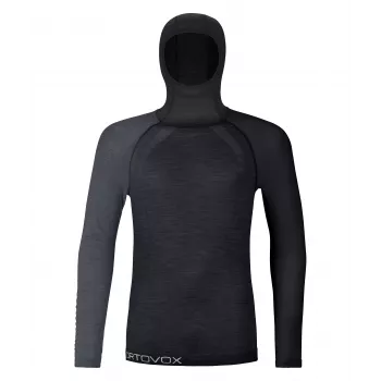 Ortovox 120 Comp Light Thermal Hoodie - Black Raven