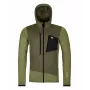 Ortovox Fleece Grid Hooded Sweatshirt Herren L Wild Herbs