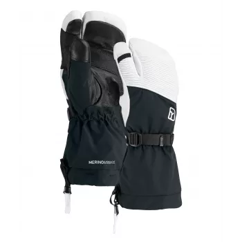 Ortovox Freeride 3 Finger Glove Pro - Black Raven/Black, Größe L