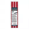 Pica BIG DRY Lead Set FOR ALL Red - 12 Refill Leads 2x5mm 150mm