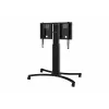 celexon Expert Adjust-4286MB Mobiler Display-Wagen für 42 inch-86 inch Bildschirme, eloxiertes Aluminium, Schwarz (RAL 9005)