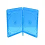 MEDIARANGE BOX38-3-30 Blu-ray-Hülle - 3 Discs - Blau - Transparent - Kunststoff - 120 mm - RoHS